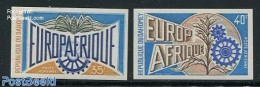 Dahomey 1973 Europafrique 2v, Imperforated, Mint NH, History - Afriqueeurope - Altri & Non Classificati