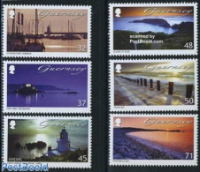 Guernsey 2007 Landscapes 6v (1v SEPAC), Mint NH, History - Transport - Various - Europa Hang-on Issues - Sepac - Ships.. - Idee Europee