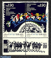 Israel 1990 Folklore 2v [:], Mint NH, Various - Folklore - Ongebruikt (met Tabs)