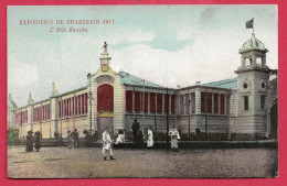 C.P. Charleroi   = Exposition De  1911 :    L' Aile  Gauche - Charleroi