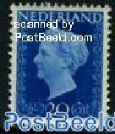 Netherlands 1947 20c Blue, Stamp Out Of Set, Mint NH - Ungebraucht