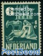 Netherlands 1950 6+4c Churches In Wartime, Mint NH, Religion - Religion - Nuovi