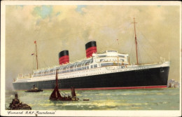 CPA Cunard Line, Passagierschiff RMS Mauretania - Other & Unclassified