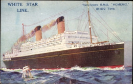 Artiste CPA Passagierschiff RMS Homeric, White Star Line - Other & Unclassified
