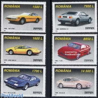 Romania 1999 Ferrari 6v, Mint NH, Transport - Automobiles - Ferrari - Nuevos