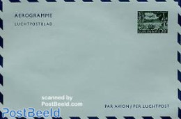 Suriname, Colony 1967 Aerogramme 20c Green, Unused Postal Stationary, Transport - Aircraft & Aviation - Ships And Boats - Vliegtuigen