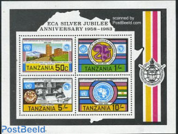 Tanzania 1983 African Economic Commission S/s, Mint NH, History - Geology - Tanzanie (1964-...)
