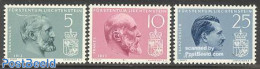 Liechtenstein 1962 STAMPS 50TH ANN. 3V, Mint NH, History - Kings & Queens (Royalty) - Neufs