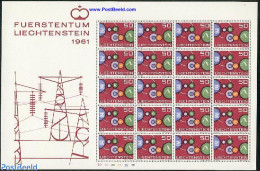 Liechtenstein 1961 Europa M/s, Mint NH, History - Europa (cept) - Ongebruikt