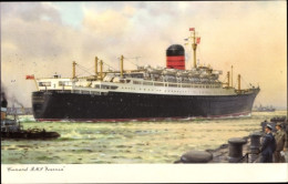 Artiste CPA Passagierdampfer RMS Ivernia, Cunard Line - Autres & Non Classés