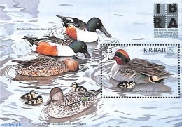 Kiribati 1999 IBRA, Ducks S/s, Mint NH, Nature - Birds - Ducks - Philately - Kiribati (1979-...)