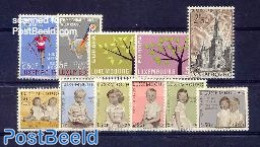 Luxemburg 1962 Yearset 1962, Complete, 11v, Mint NH, Various - Yearsets (by Country) - Neufs