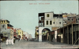 CPA Port Said Ägypten, Native Street - Other & Unclassified