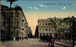 CPA Alexandria Ägypten, Cherif-Pacha-Straße - Other & Unclassified