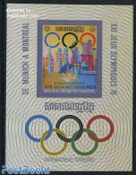 Cambodia 1975 Olympic Games S/s Imperforated, Mint NH, Sport - Olympic Games - Cambodja
