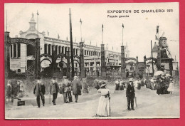 C.P. Charleroi   = Exposition De  1911 :  Façade  Gauche - Charleroi