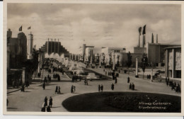 Allée Du Centenaire Bruxelles Carte Officielle De L'exposition 1935 - Weltausstellungen