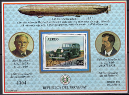 Paraguay 1980, Maybach, Car, Zeppelin, BF - Zeppelins