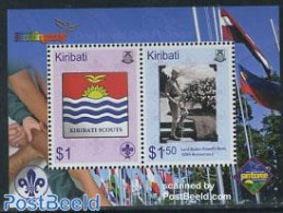 Kiribati 2007 Scouting Centenary S/s, Mint NH, History - Sport - Flags - Scouting - Kiribati (1979-...)