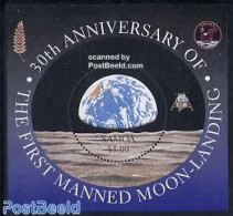 Samoa 1999 Moonlanding Anniversary S/s, Mint NH, Transport - Space Exploration - Samoa (Staat)