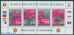 Andorra, French Post 2005 Small Country Games S/s, Mint NH, Sport - Sport (other And Mixed) - Ungebraucht