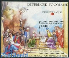 Togo 1989 Philexfrance S/s, Mint NH, History - History - Kings & Queens (Royalty) - Familles Royales