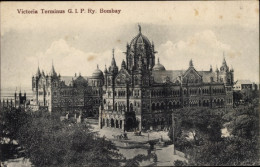 CPA Mumbai Bombay Indien, Victoria Terminus - Inde