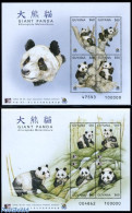 Guyana 1996 China 96 8v (2 M/s), Mint NH, Nature - Animals (others & Mixed) - Pandas - Guyana (1966-...)