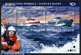 Finland 2012 Norden S/s S-a, Mint NH, History - Transport - Europa Hang-on Issues - Helicopters - Ships And Boats - Unused Stamps