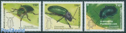 New Caledonia 2005 Insects 3v, Mint NH, Nature - Animals (others & Mixed) - Insects - Nuevos