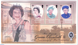 Solomon Islands 2003 Golden Coronation 3v M/s, Mint NH, History - Kings & Queens (Royalty) - Royalties, Royals