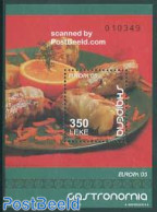 Albania 2005 Europa, Gastronomy S/s, Mint NH, Health - History - Food & Drink - Europa (cept) - Ernährung