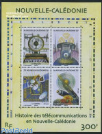New Caledonia 2008 Telecommunication History S/s, Mint NH, Science - Transport - Telecommunication - Telephones - Spac.. - Neufs