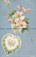 R004366 Greeting Postcard. To My Valentine - Monde