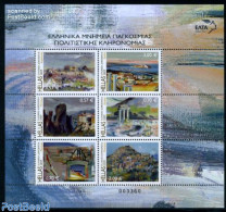Greece 2009 World Heritage 6v M/s, Mint NH, History - World Heritage - Unused Stamps