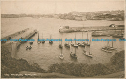 R003335 The Harbour. Newquay. 1929 - Monde