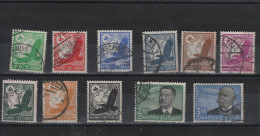 Deutsches Reich  Michel Kat.Nr  Gest 529/539 (4) - Used Stamps