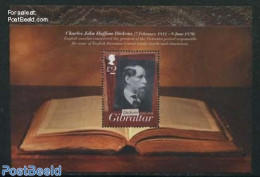 Gibraltar 2012 Charles Dickens S/s, Mint NH, Art - Authors - Books - Writers