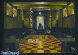 Belgium 2008 Freemasonry S/s, Mint NH, Various - Freemasonry - Ongebruikt