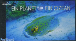 United Nations, Vienna 2010 One Planet, One Ocean Booklet, Mint NH, Nature - Fish - Sea Mammals - Stamp Booklets - Poissons