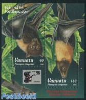 Vanuatu 1996 Bats S/s, Mint NH, Nature - Animals (others & Mixed) - Bats - Vanuatu (1980-...)