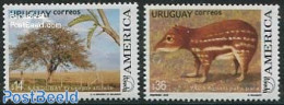 Uruguay 2003 UPAEP 2v, Mint NH, Nature - Animals (others & Mixed) - Trees & Forests - U.P.A.E. - Rotary Club
