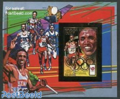 Central Africa 1989 Olympic Winners S/s, Imperforated, Mint NH, Sport - Transport - Zentralafrik. Republik