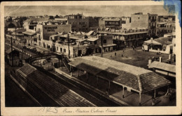 CPA Suez Ägypten, Station Calmar-Straße - Autres & Non Classés