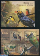 Solomon Islands 2012 Birds 2 S/s, Mint NH, Nature - Birds - Isole Salomone (1978-...)