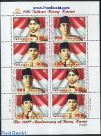 Indonesia 2001 Bung Karno M/s, Mint NH, History - Politicians - Indonesien