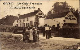 CPA Givet Ardennes, Le Café Francais - Other & Unclassified