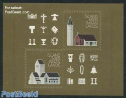 Iceland 2013 Stamp Day, Churches S/s S-a, Mint NH, Religion - Churches, Temples, Mosques, Synagogues - Stamp Day - Ongebruikt