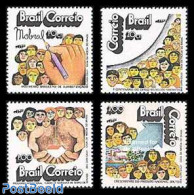 Brazil 1972 National Development 4v, Mint NH, Science - Education - Nuevos