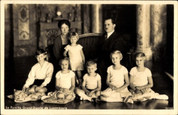 CPA Adel Luxemburg, Felix Von Bourbon-Parma, Grande-Duchesse Charlotte, Kinder - Koninklijke Families